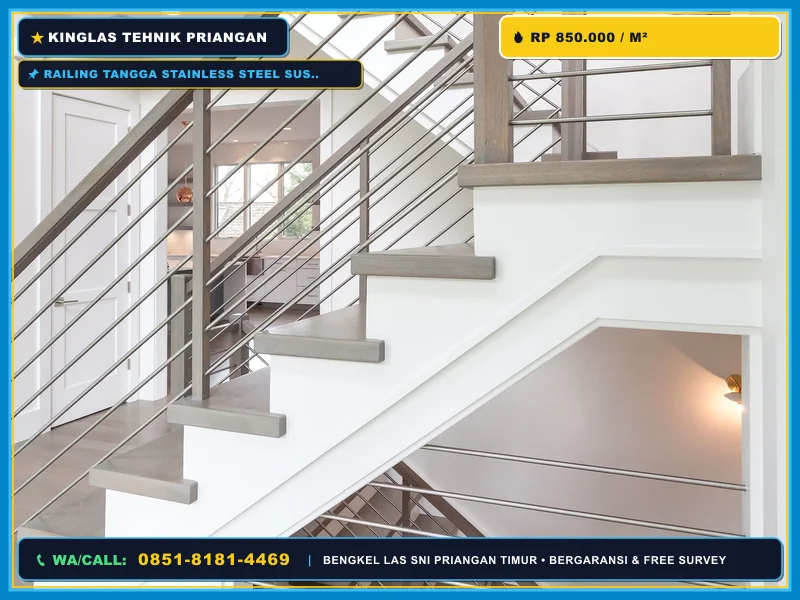 Berapa Biaya Railing Stainless SUS 304 Cirebon?