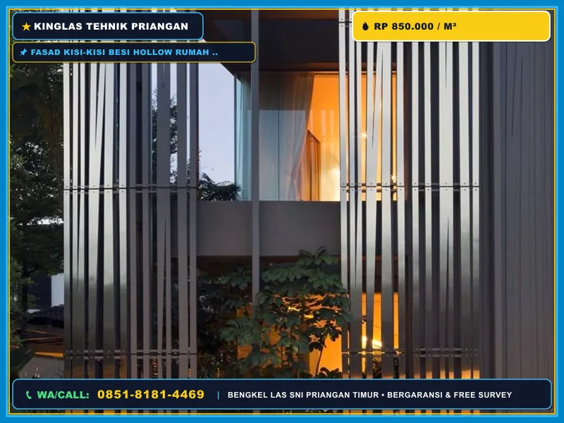 Berapa Harga Fasad Kisi-Kisi Hollow di Cirebon?