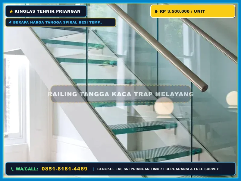 Berapa Harga Tangga Spiral Besi Tempa Artistik Tasik?