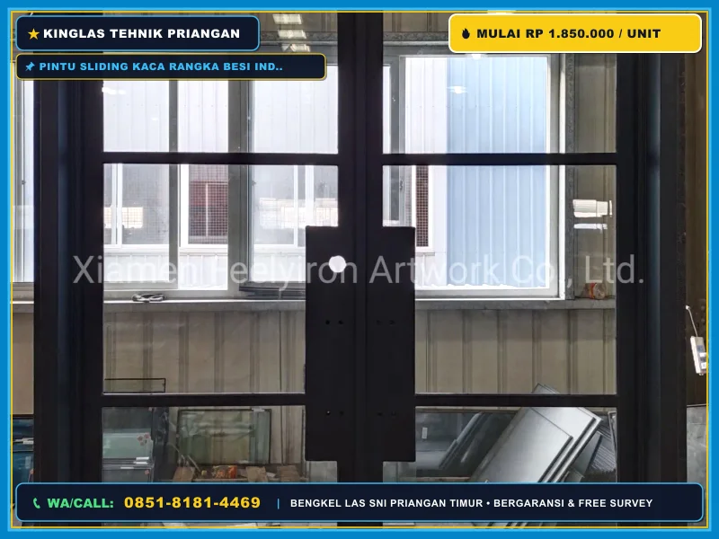 Harga Pintu Sliding Kaca Industrial Cikijing
