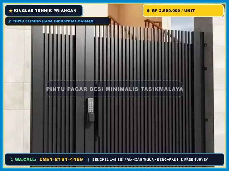 Detail rel dan roda pintu sliding kaca rangka besi