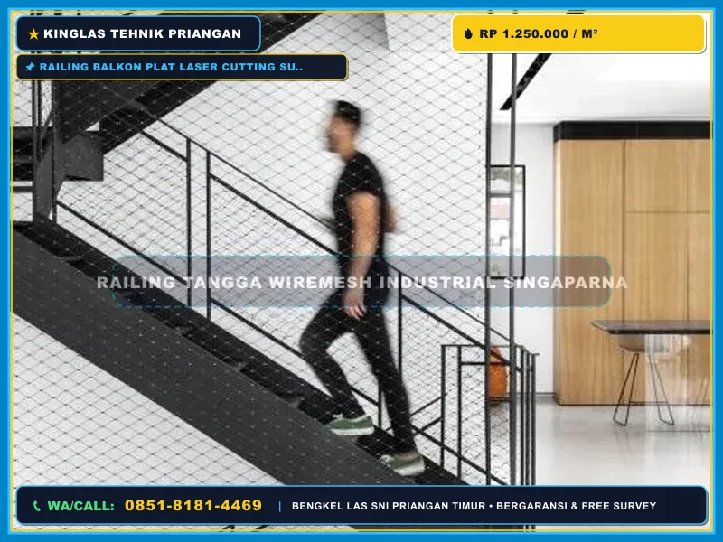Railing Balkon Plat Laser Cutting Sumber Cirebon