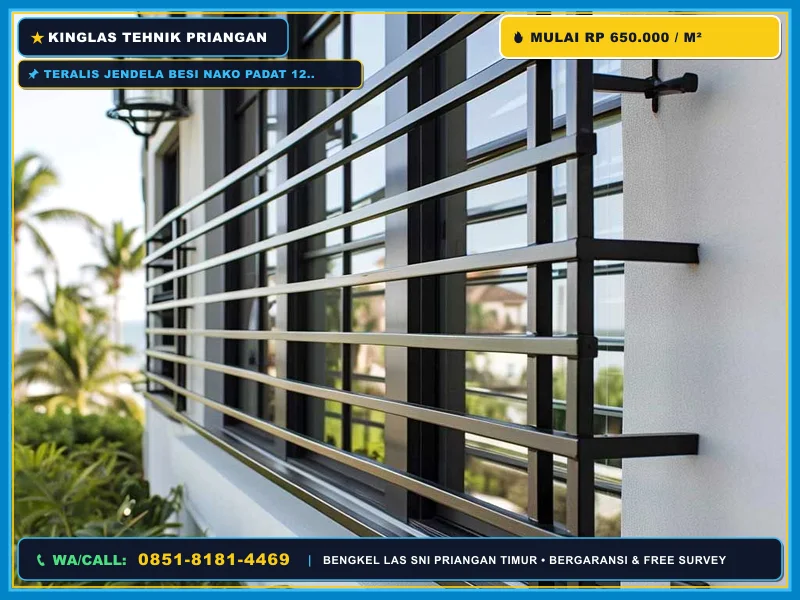 Teralis Nako Padat 12mm Cirebon yang Aman