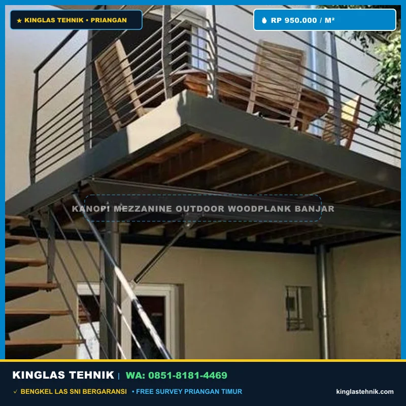 Kanopi Mezzanine Outdoor Woodplank Banjar