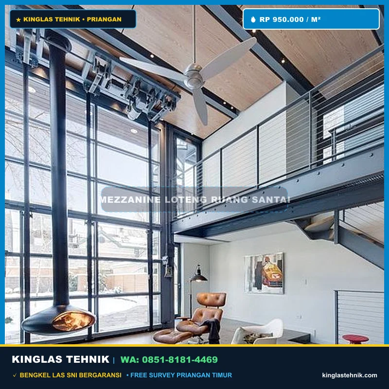 Mezzanine Loteng Ruang Santai Tasikmalaya