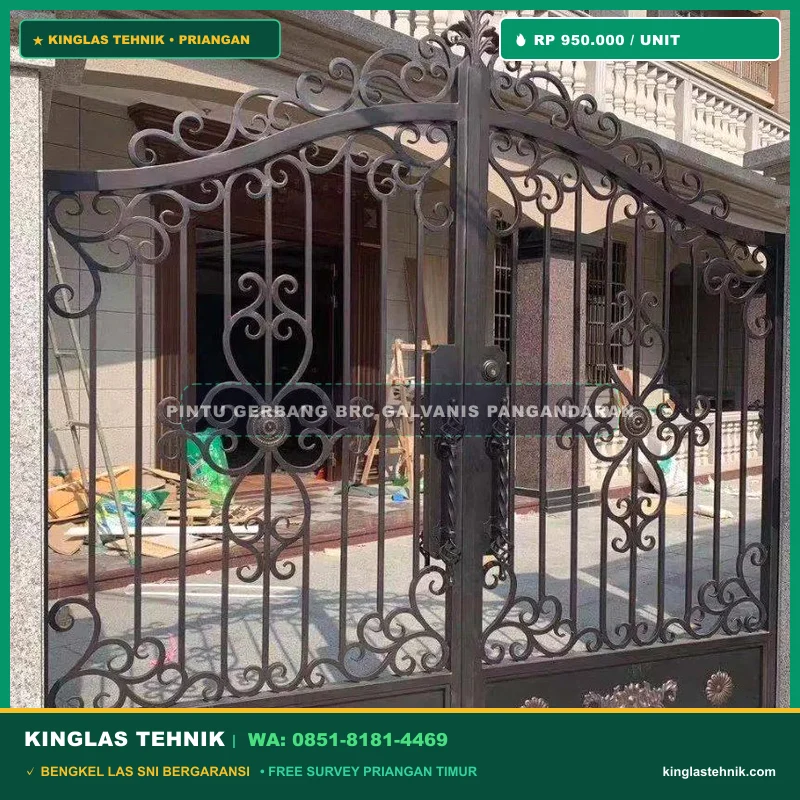 Pintu Gerbang BRC Galvanis Pangandaran