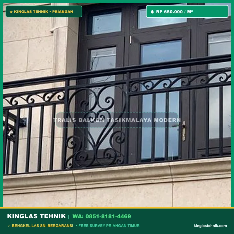 Tralis Besi Pengaman Balkon Tasikmalaya